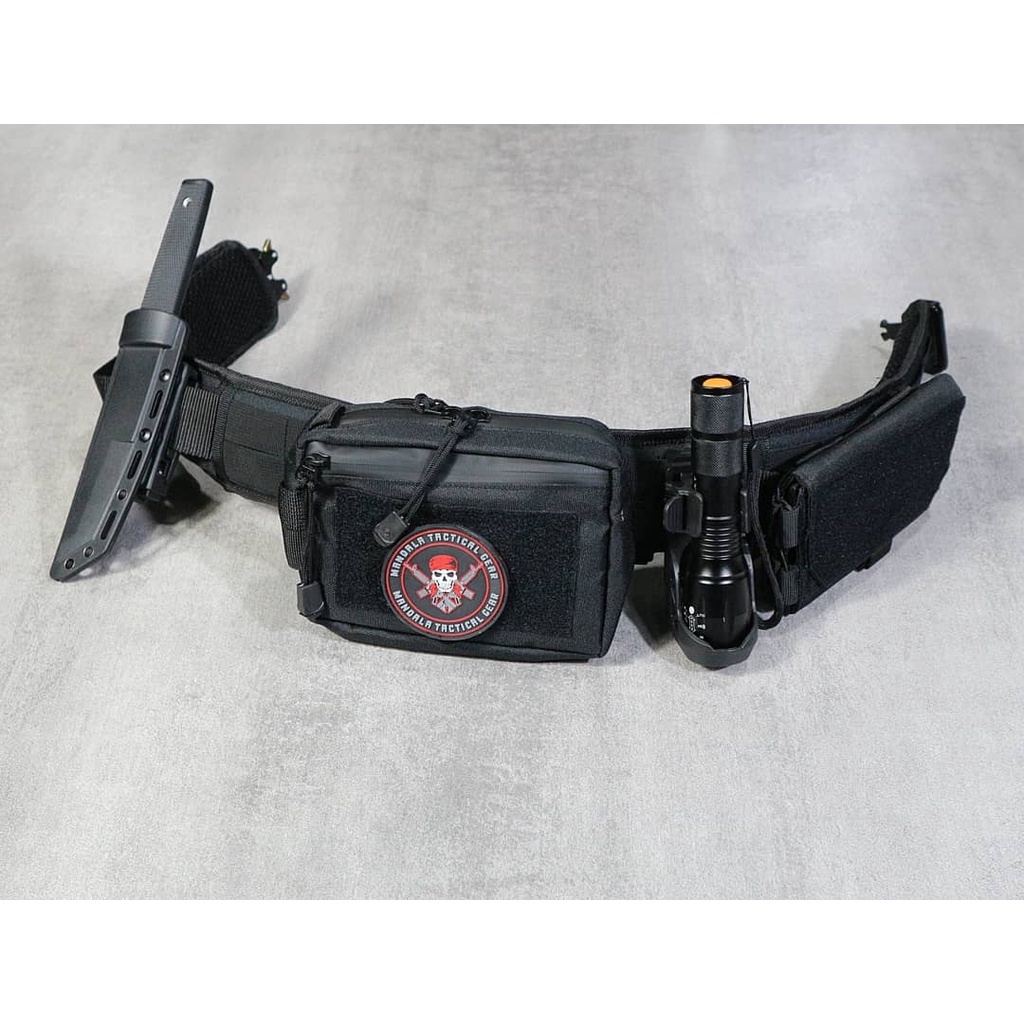 KOPEL WARBELT / KOPEL MOLE TACTICAL / HEAVY DUTY BELT / KOPEL SET / KOPEL LENGKAP TACTICAL / PAKET A