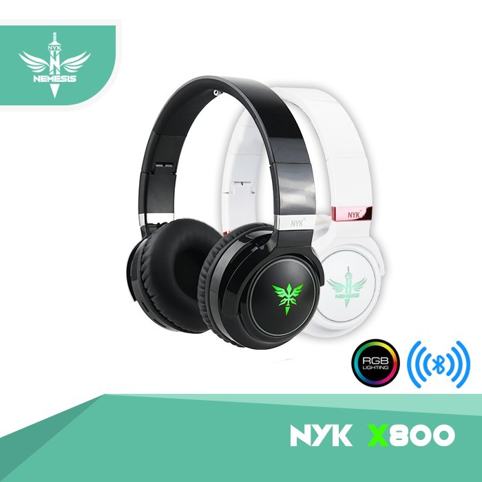 Trend-NYK Headset Gaming Bluetooth Wireless RGB NYK X800 For Mobile Gamers Original