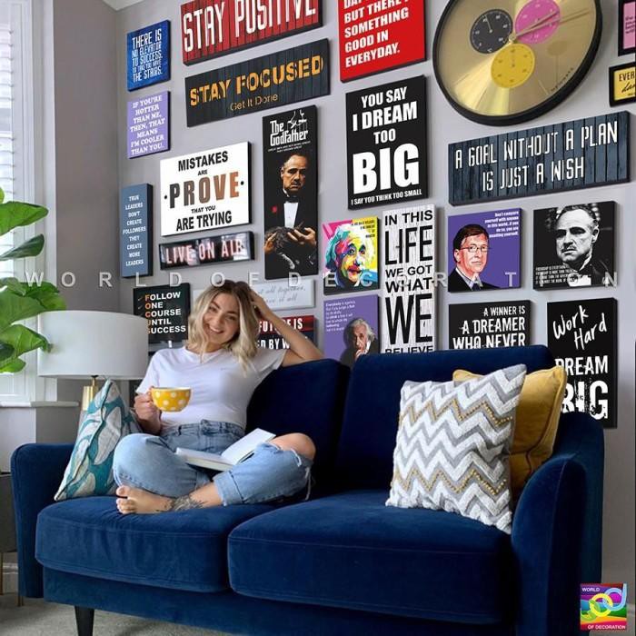 Show | 20 Pcs Hiasan Dinding Podcast Deddy Corbuzier / 1 Set Walldecor Smart Ready Stock Termurah