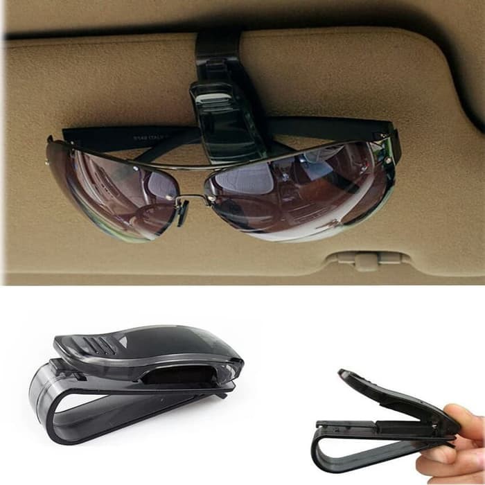 Penjepit Kacamata Mobil Sun Visor - Penjepit Multi Fungsi Karcis, dll