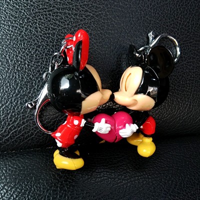 Gantungan Kunci Keychain Disney Mickey Minnie Mouse Couple Magnet Series