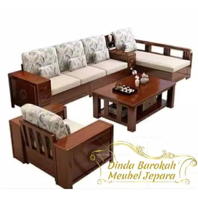 KURSI SOFA TAMU MINIMALIS kayu jati solid berkualitas KURSI SOFA TAMU MINIMALIS kayu jati solid berkualitas