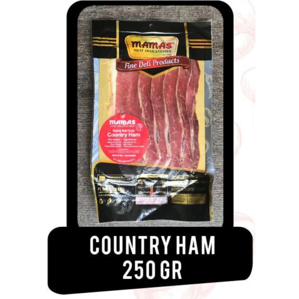 

PORK COUNTRY HAM - MAMA'S Daging Olahan Babi