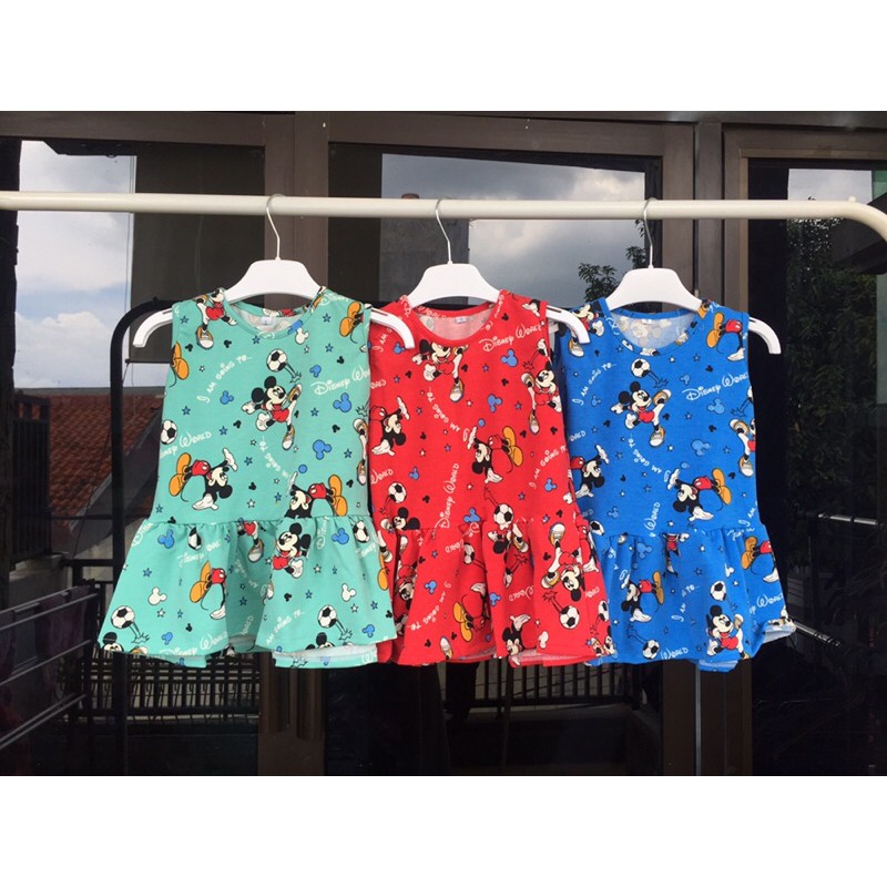 DRESS KUTUNG MICKEY MOUSE