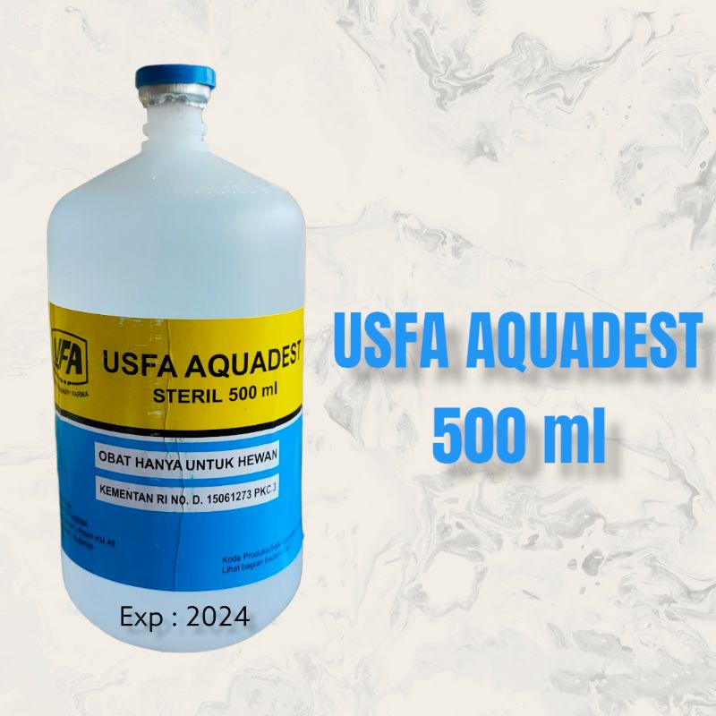 usfa AQUADEST aquades 500 ml