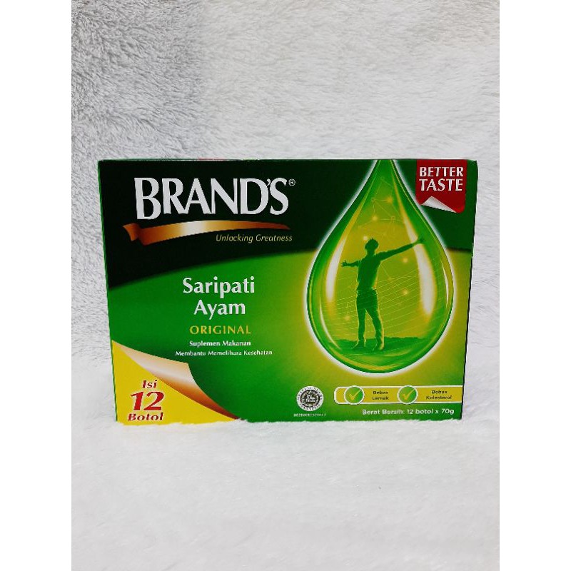 

BRAND'S Saripati ayam 70gr Original isi 12 botol