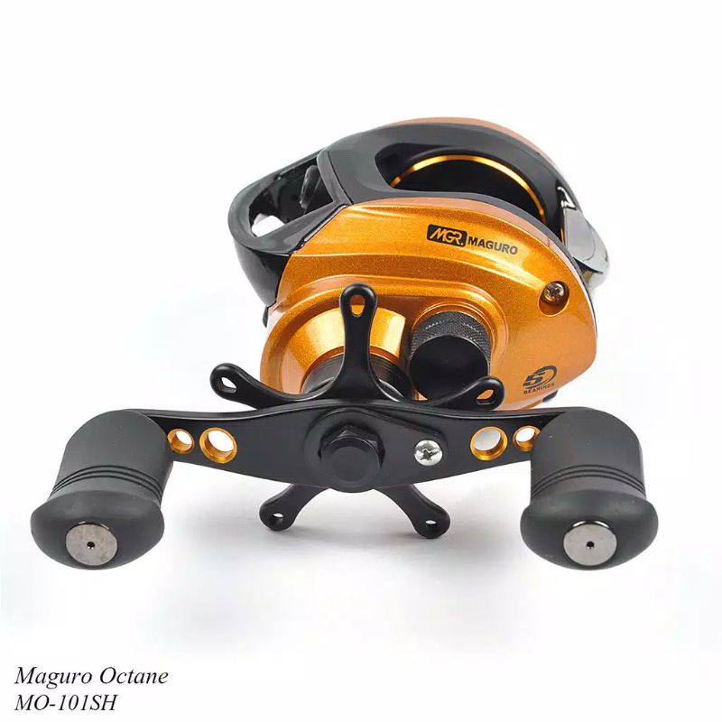 Reel BC Maguro Octane | Baitcasting reel | Handle kiri | Casting | Gabus | Toman