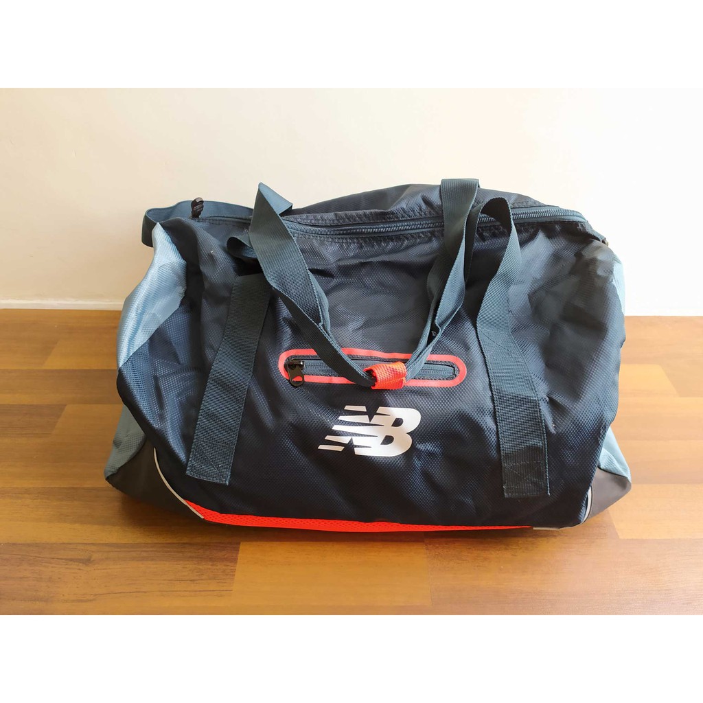 Tas Fitness New Balance, Tas Gym Olahraga Duffle Bag, Tas Besar Sport