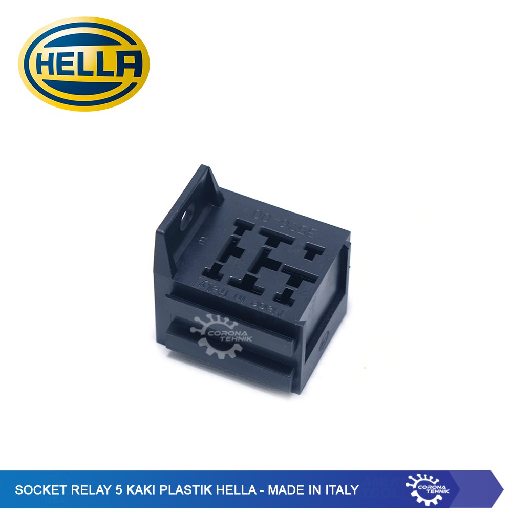 Made In Italy - Socket Relay 5 Kaki Plastik Hella