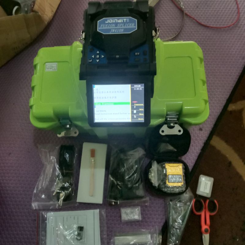 fusion splicer joinwit 4108/splicer joinwit jw4108/alat sambung fiber optik