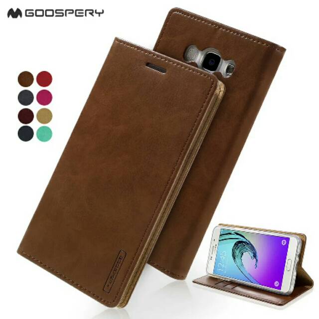 Sarung buku flip case oppo F7 leather