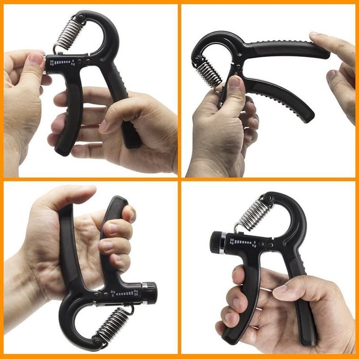 Hand Grip Olahraga Tangan Handgrip adjustable alat olah raga 5 - 60Kg-2