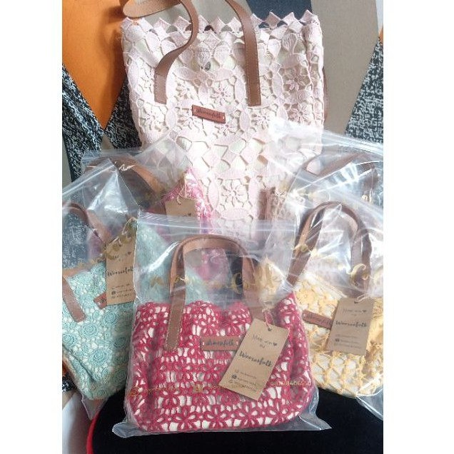 MINI SLING BAG / LACE SLING BAG