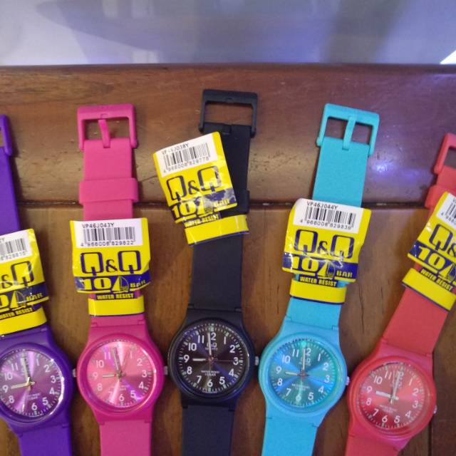 Q&amp;Q QQ QNQ SERIES VP46J VP46 - Casual series ready stock Jam tangan Remaja Anti Air Original