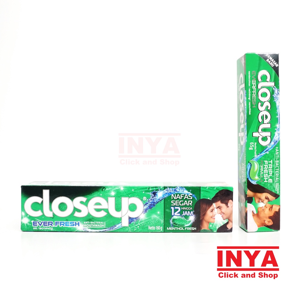 CLOSEUP EVERFRESH MENTHOL FRESH TOOTHPASTE 65gr - Pasta Gigi - Odol