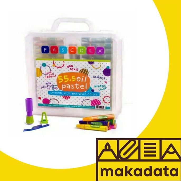 

((((()paling dicari] CRAYON | OIL PASTEL PASCOLA ISI 55 WARNA MURAH