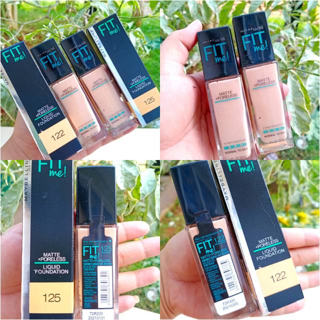 Maybeline fitme foundation kotak