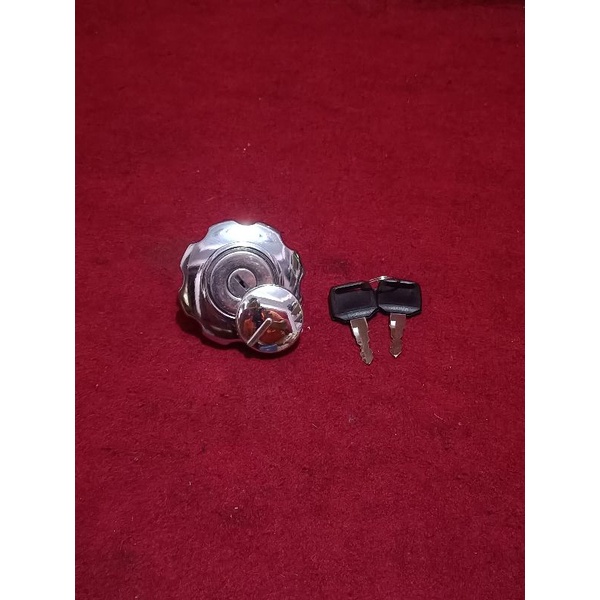 TUTUP TANGKI TANG TANK astra CB GL 100 125 CROME TANK