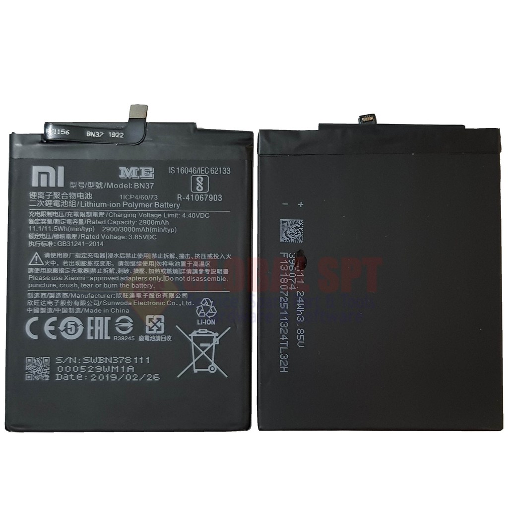 BATERAI XIAOMI BN37 / BATRE / BATERE XIAOMI REDMI 6 / REDMI 6A