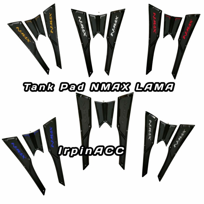 Tankpad Tankped Karet Nmax Lama Stiker tank pad Nmax old - Putih
