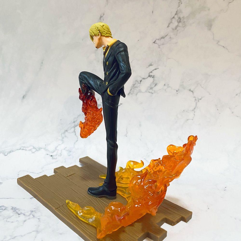 [Elegan] Koleksi Action Figure PVC Figure 16CM Kartun Vinsmoke Sanji