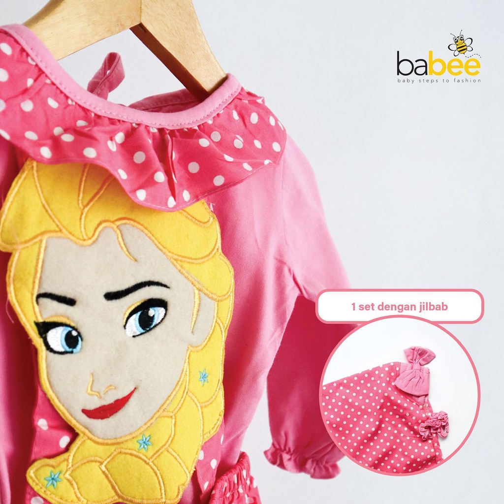 FROZEN muslim anak muslim bayi Gamis Anak Modern Gamis Anak Perempuan Gamis Anaka Set Hijab