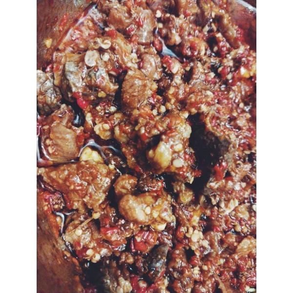 

Oseng Mercon Daging 250gr