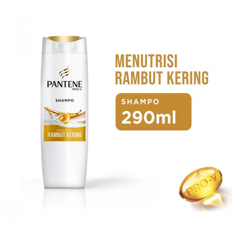 Pantene Daily Moisture Renewal Shampoo Shampo Rambut Kering - 290 ml