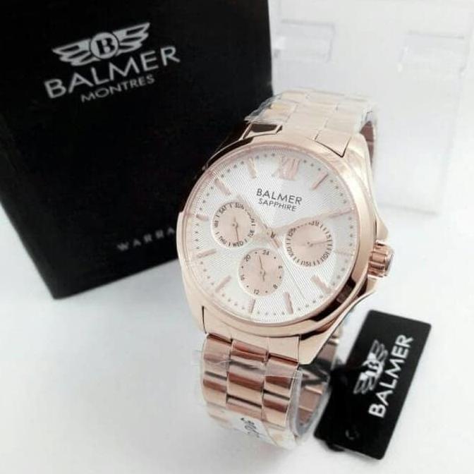 Jam Tangan Wanita / Cewek Balmer 7968 RG barang ada