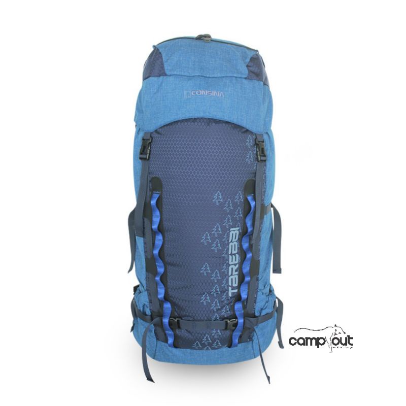 Consina Tarebbi Tas Carrier 60L - Tas Keril Gunung Hiking Camping - Tas Gunung Pria Wanita