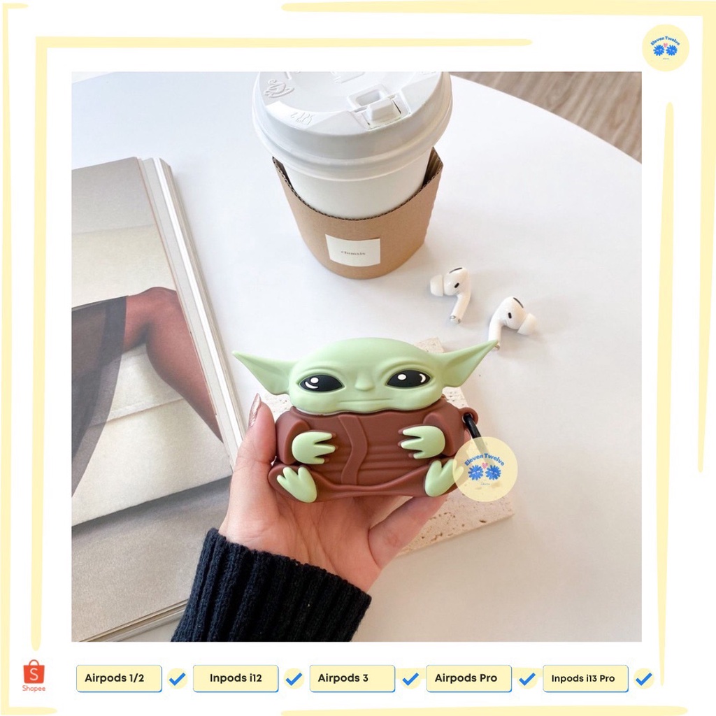 Case Airpods 1 2 / Case Airpods 3 / Case Airpods PRO Apple Inpods i12 i13 PRO Silikon Premium Motif 