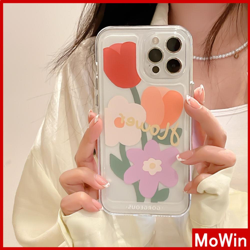 iPhone Cases Luxury Silicone Soft Cases Clear Cases Shock Resistant Protection Camera Flowers Compatible For iPhone 11 iPhone 13 Pro Max iPhone 12 Pro Max iPhone 7Plus iPhone xr