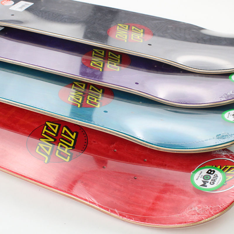 Santacruz deck skateboard Profesional double kick tail 31x8 &quot;7 Lapis Bahan Maple super Elastis