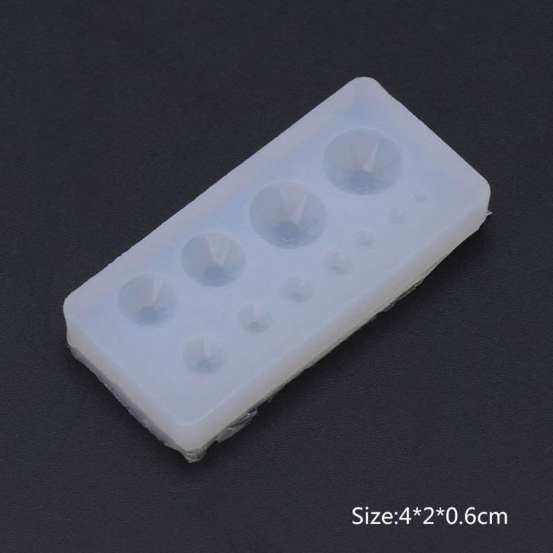 SIY  Silicone Mold DIY Epoxy Resin Crafts Jewelry Making Tool Geometric Handmade Mini