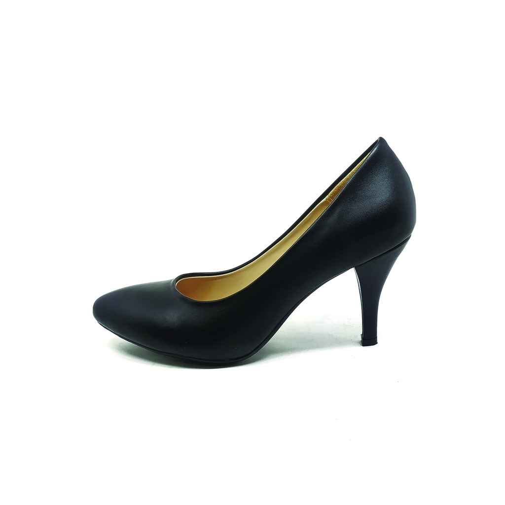 Workswell Sepatu Kerja Wanita Medium Heels 8cm Kode 1720 Hitam Dove.