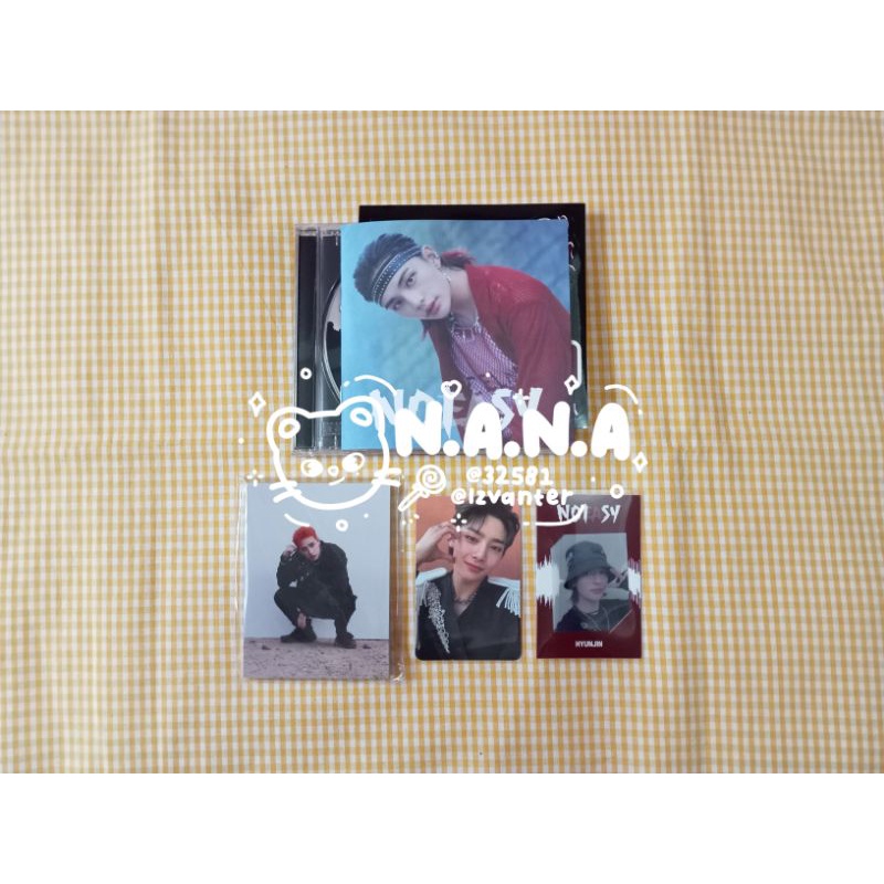 ALBUM JEWEL CASE NOEASY STRAY KIDS HYUNJIN JEONGIN