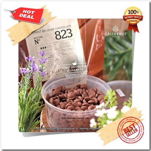 

BEST SELLER Chocolate Milk Callets Callebaut Finest Belgian Cokelat Susu 1kg
