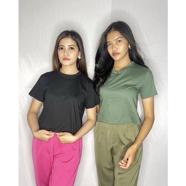 TOP CROP ZARA BASIC / ATASAN CROP WANITA / BAJU WANITA