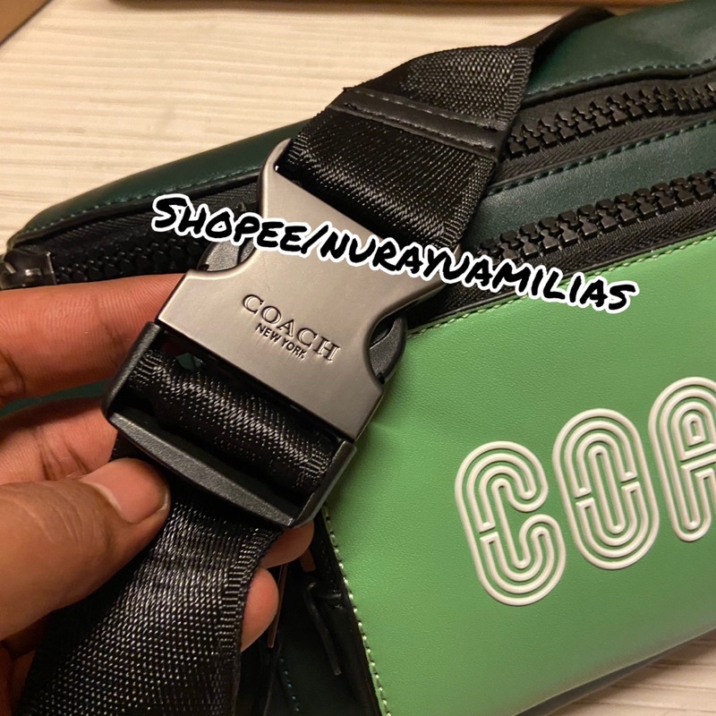 Tas Coach slempang import premium messenger bag coach tas selempang pria import waistbag coach