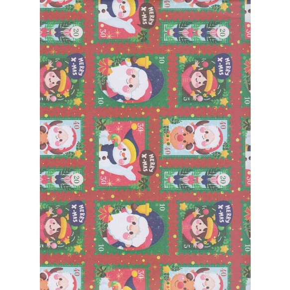 

Kertas Kado Sansan Wawa SW 5848 "Christmas/Natal