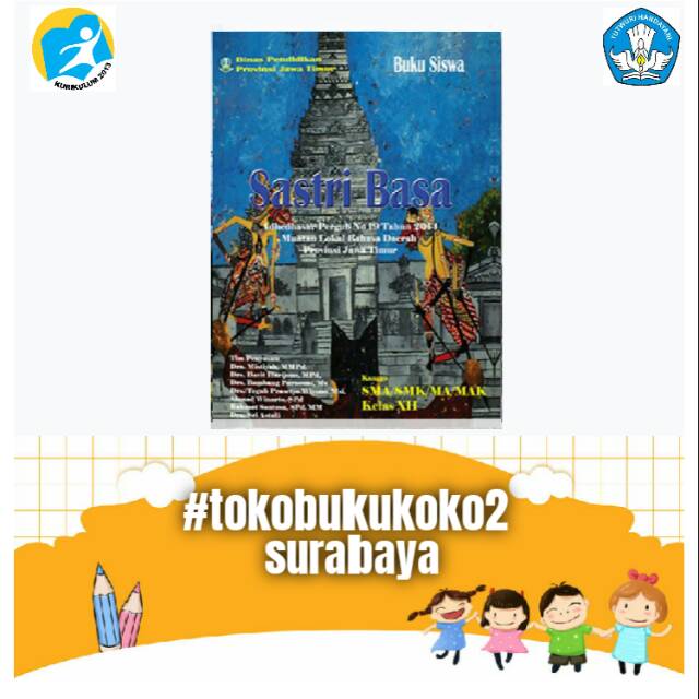 Buku Paket Bahasa Daerah Jawa Timur Sastri Basa Sma Kelas 12 Shopee Indonesia
