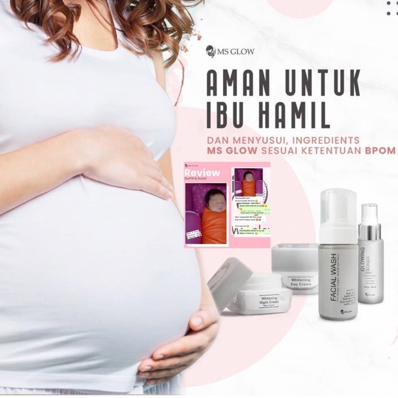 MS GLOW Indonesia / Facial Wash Toner Serum Essence Eye Cream Clay Mask Masker Sunscreen Body Lotion