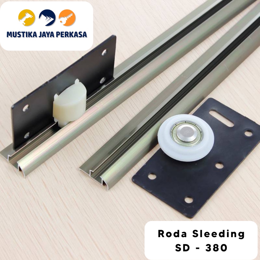 Roda SD 380 Sleding Pintu Lemari Geser Huben Sliding Sleeding Rel 380 383