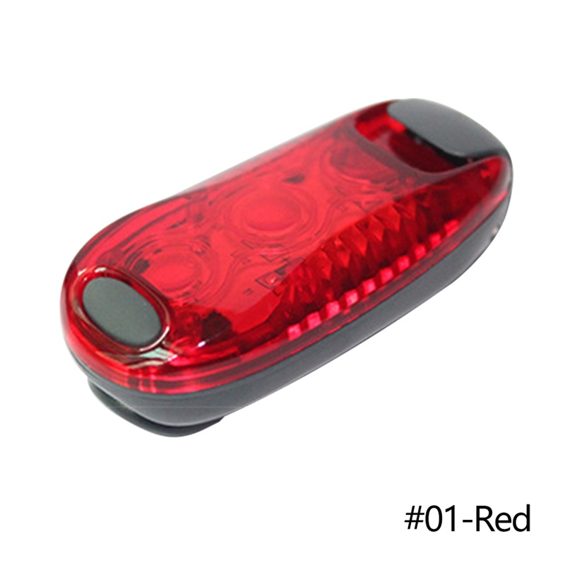 Tk 1pc Lampu Depan / Belakang Sepeda Anti Air Untuk Bersepeda Malam Hari