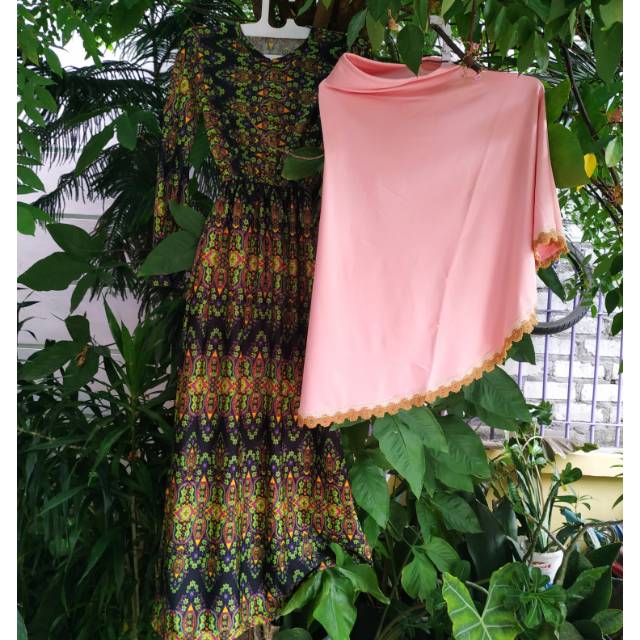 Gamis Remaja/Tanggung / small size -- syari set