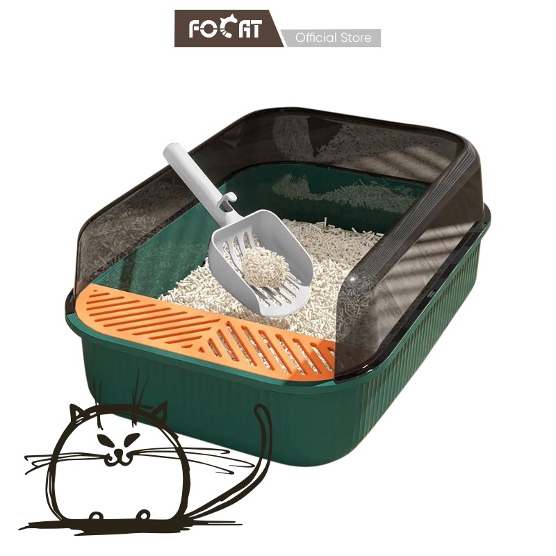 Jual FOCAT Litter Box Kucing M21 Cat Toilet Tempat Bak Pasir Kucing