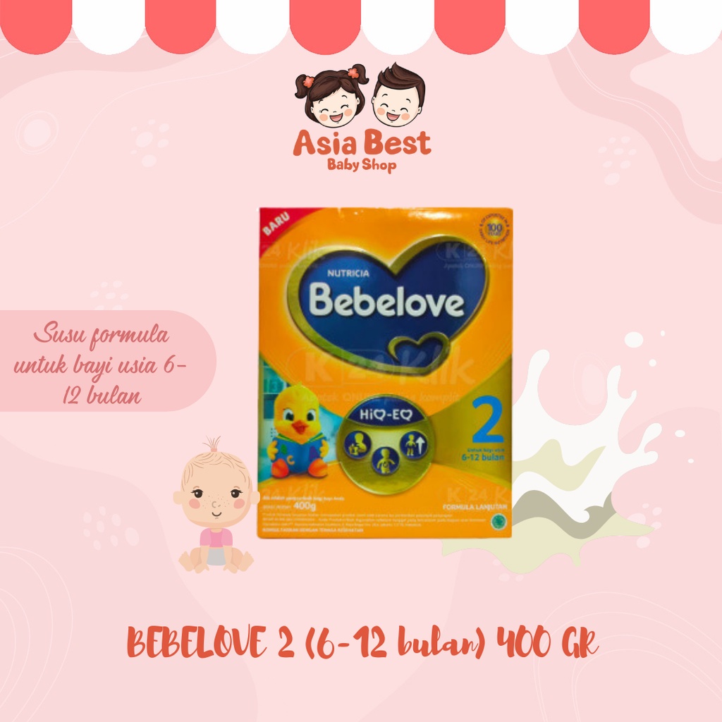 BEBELOVE 2 350 GR / Susu Formula Bayi