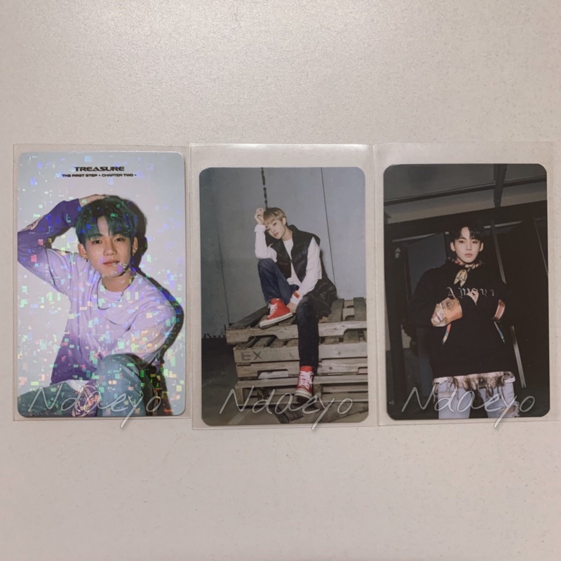 Benefit PC Photocard Yes24 CH3 & Muart CH2 Hyunsuk Jihoon Treasure