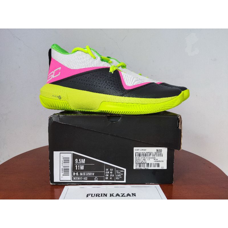Sepatu Basket Under Armour SC 3Zero IV Original