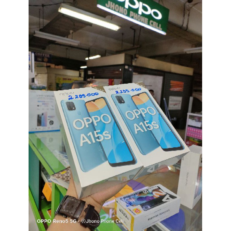 oppo a15s ram 4gb internal 64gb garansi resmi oppo Indonesia